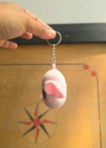 Cute Pink Character Keychain