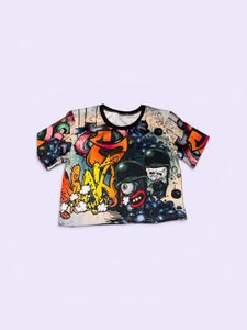 Graffiti Print T-Shirt