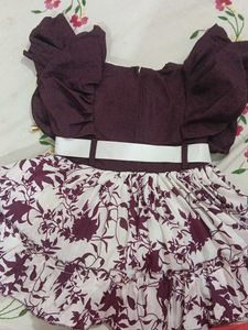 Cute Floral Girls Dress