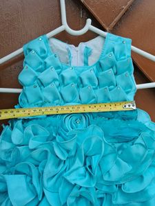 Blue Color Babygirl Dress