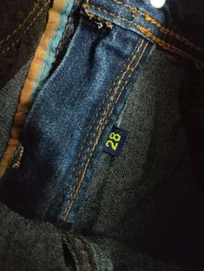 men new dark blue jeans 👖
