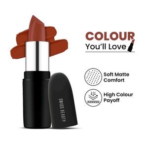 Swiss Beauty Pure Matte Lipstick-Natural Coco