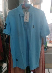 Sky Blue Men's Polo Shirt