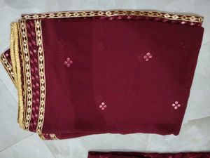Maroon Lehenga Choli Set