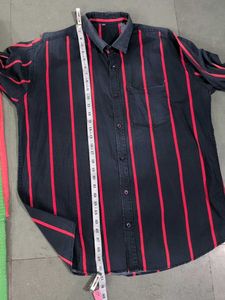 Striped Men's Long Sleeve Shirt
