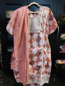 xl Ethnic Kurta Set with Dupatta
