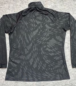 Black Camo Quarter Zip Pullover