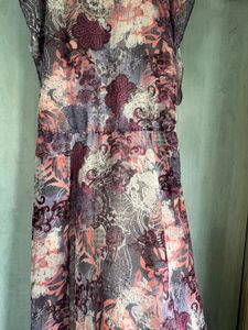 Chic Floral Print Dress