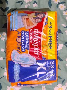 Whisper Orange XL Pads