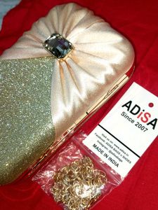 💃🏻Sparkling Evening party Clutch with Gem