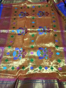 Pure Paithani Saree with Designer Blouse