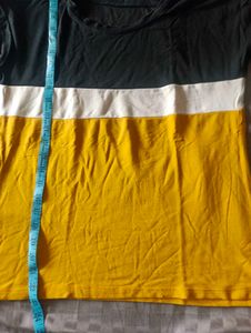 Color Block T-Shirt strechable