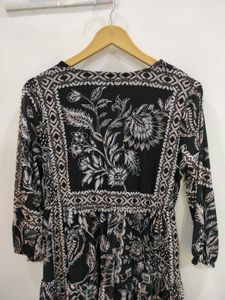 Boho Chic Paisley Print Dress