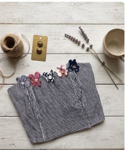 Chic Gingham Corset Top