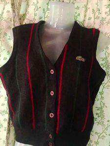Unisex Lacoste Vintage Sweater Vest