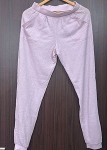 Light Purple Textured Joggers