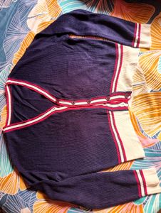 Striped Knit Cardigan