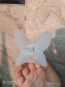 4 Pastel Butterfly Hair Clawclips