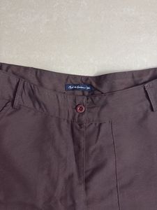 Brown Wide Leg Pants
