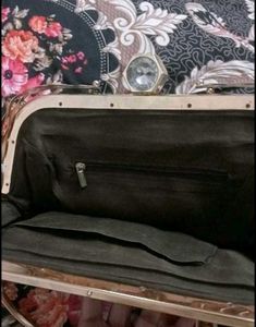 Chic Metallic Clutch Bag