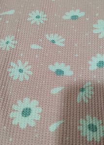 Cute Pink Floral Crop Top