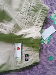 Beige Cargo Pants