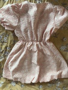 Chic Pink Floral Mini Dress