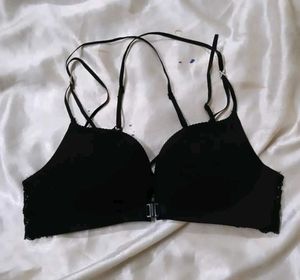 Stylish Black Lace Bra