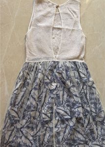 Floral Print Sleeveless Dress