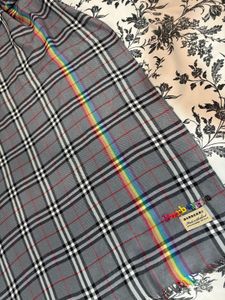 Vintage Burberry Plaid shawl