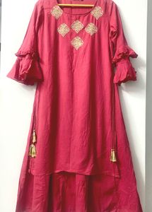 Stylish Double Layer Kurta Dress