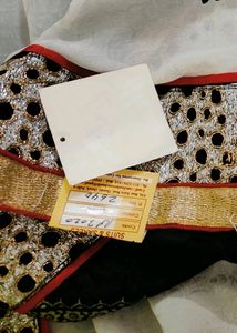 Boutique Designer Partywear saree With Tag