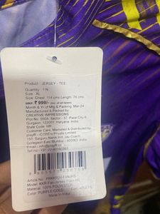 Kolkata Knight Riders Jersey