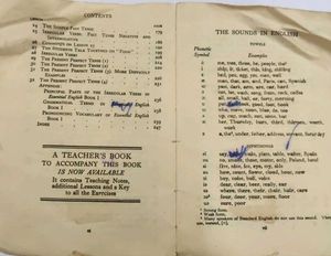 Essential English Textbook Old stock