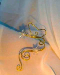Butterfly & Flower Arm Cuff handmade ✨🫠