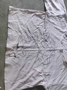White Graphic Print T-Shirt