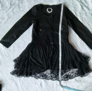 Very Beautiful Net Frill Dress
