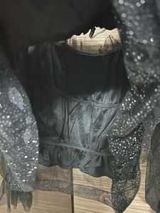 Glitter Party Crop Top