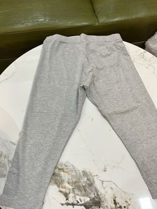 Grey Cropped Leggings