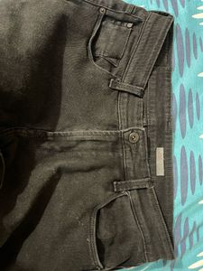 Spykar Black Jeans- 36