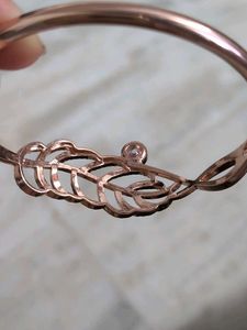 Rose Gold Sparkle Bangle Bracelet