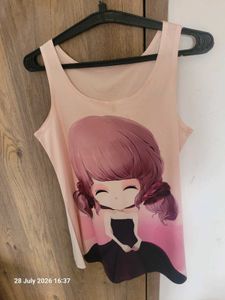 Cute Cartoon Print Nightgown