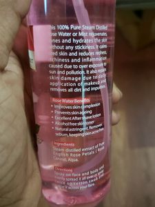 Vaadi Herbals Pure Rose Water Toner