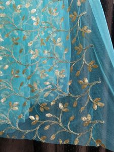 Embroidered Net Fabric 💙