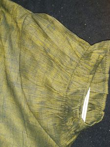 Blue Green Shaded Maternity Feeding Kurta