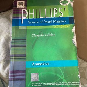 Phillips' Science of Dental Materials