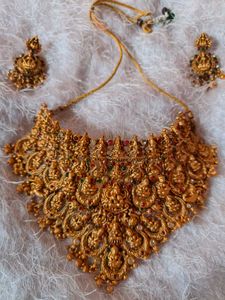 sale 🥳Gold Plated Necklace and Earrings Jewelle