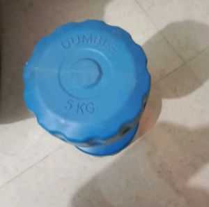 Blue Dumbbell Set