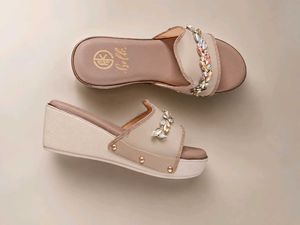 crystal nude heels