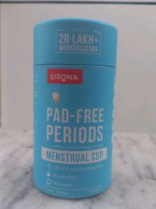 Sirona Menstrual Cup for Pad-Free Periods